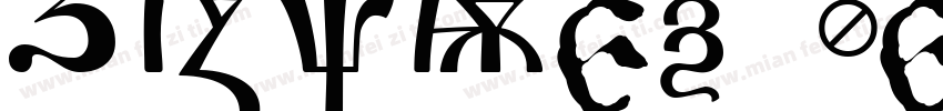 Simplex Regular字体转换